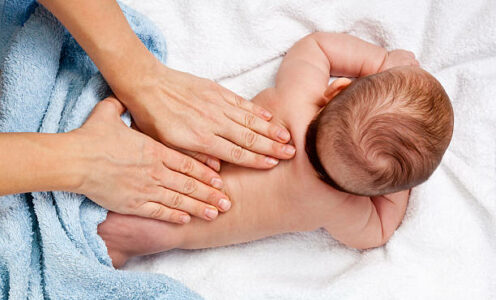 Massage bébé